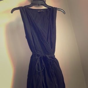 Black Wrap Dress